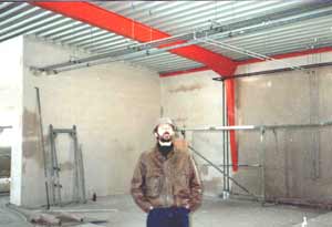 Chef im Rohbau