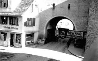 die Bckerei Gueter vor 1969